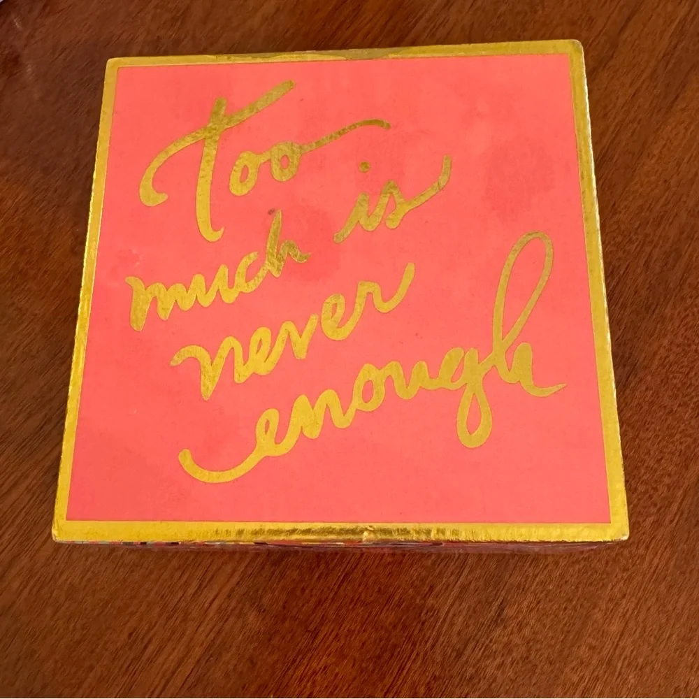 NWT Lilly Pulitzer Psychedelic Sunshine Jewelry Box